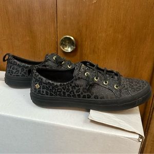 Cheetah print Sperry